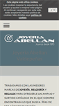 Mobile Screenshot of joyeriaabellan.com